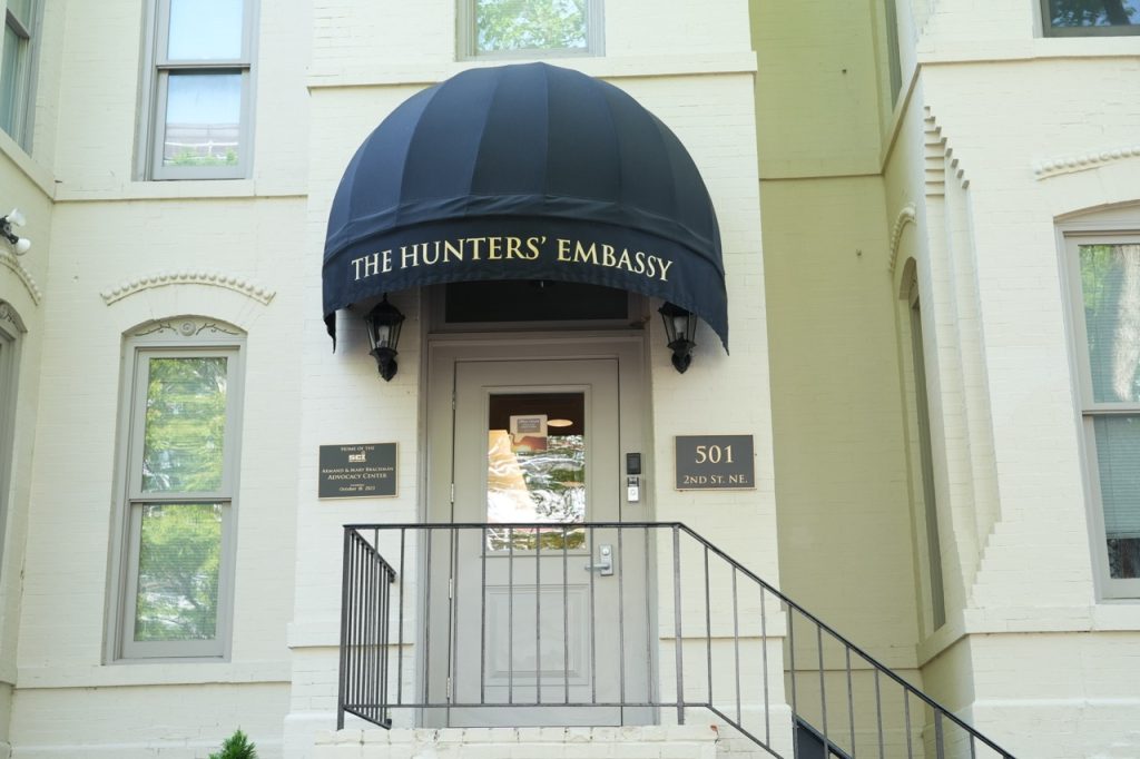 The Hunters’ Embassy, SCI’s office in Washington, D.C.